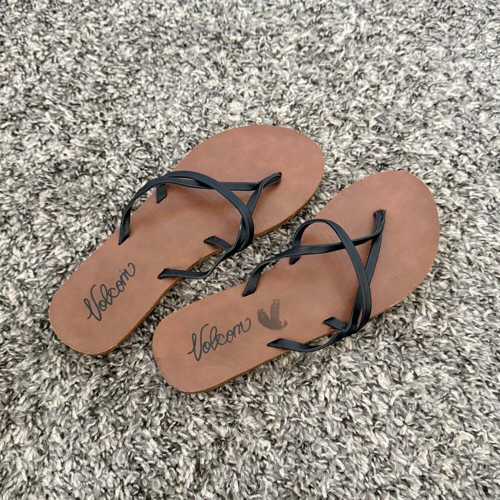 Volcom New School II Women's Thong Flip Flop Sandals